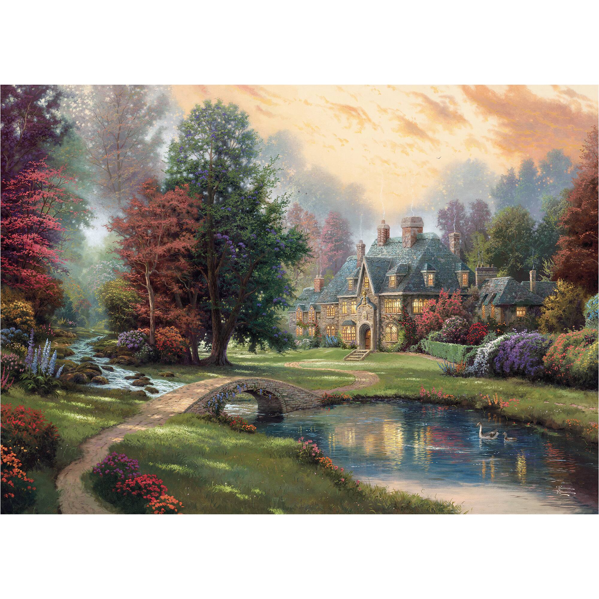 Assorted Thomas Kinkade 1,000-Piece Jigsaw Puzzle